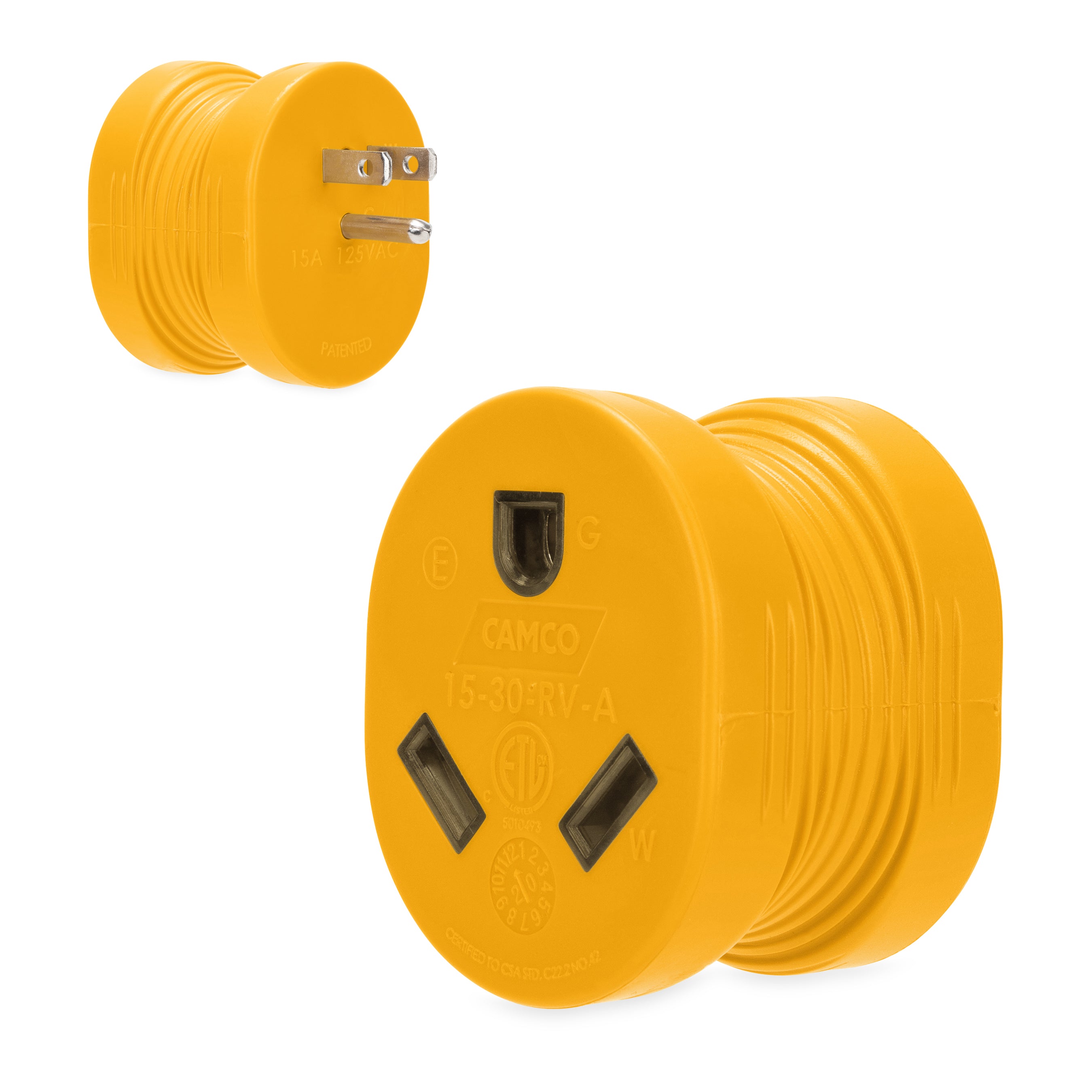 PowerGrip - Adapter 15AM/30AF 125V/1875W (Card) cETL (E/F)