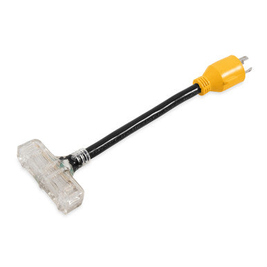 Power Grip GenAdptDB 12" 30AM 3-Prong/3x15AF 125V/3750W