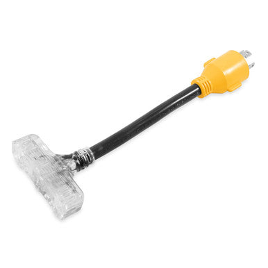 Power Grip GenAdptDB 12" 30AM 4-Prong/3x15AF 125V/3750W