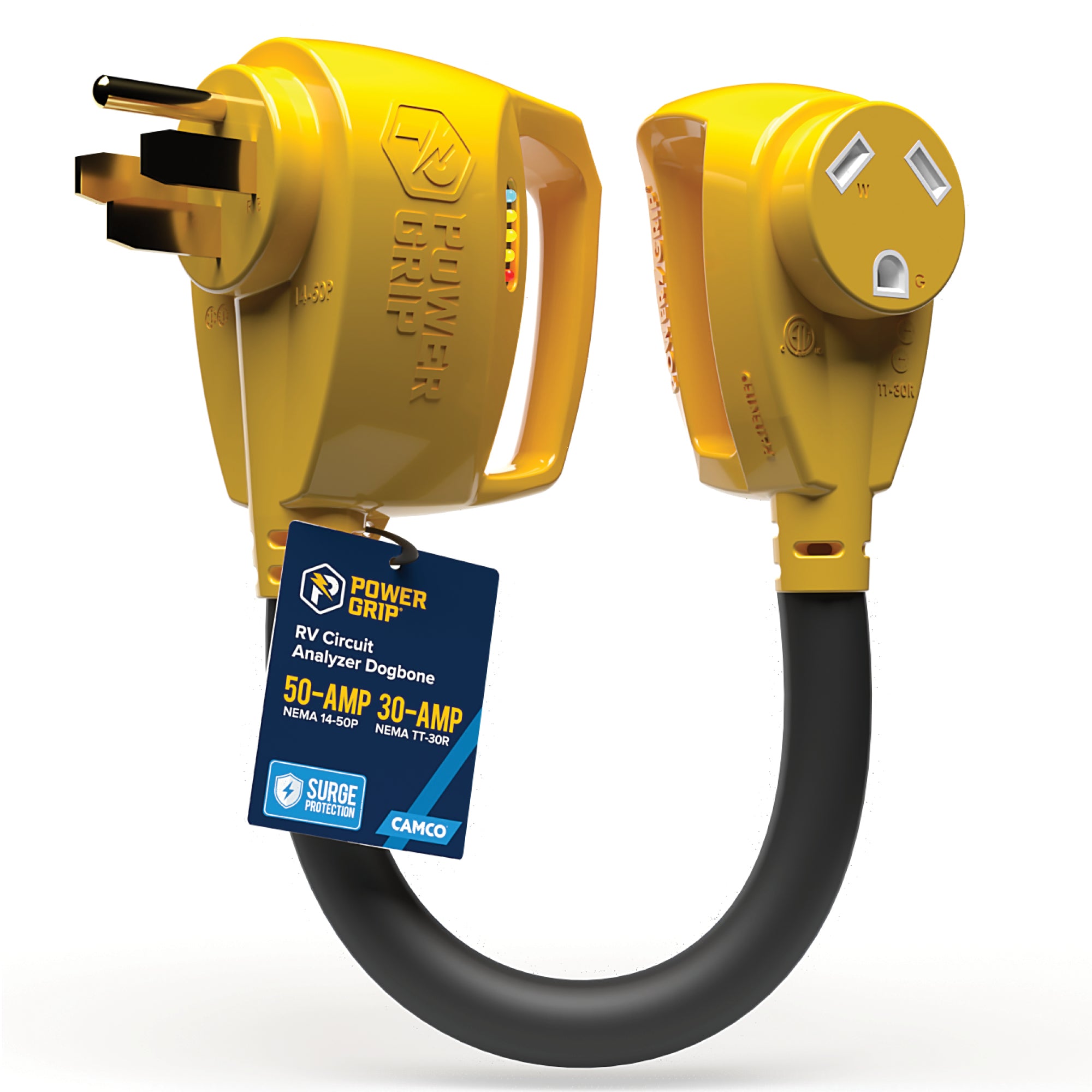 Power Grip 18" RV 50-Amp Circuit Analyzer Dogbone