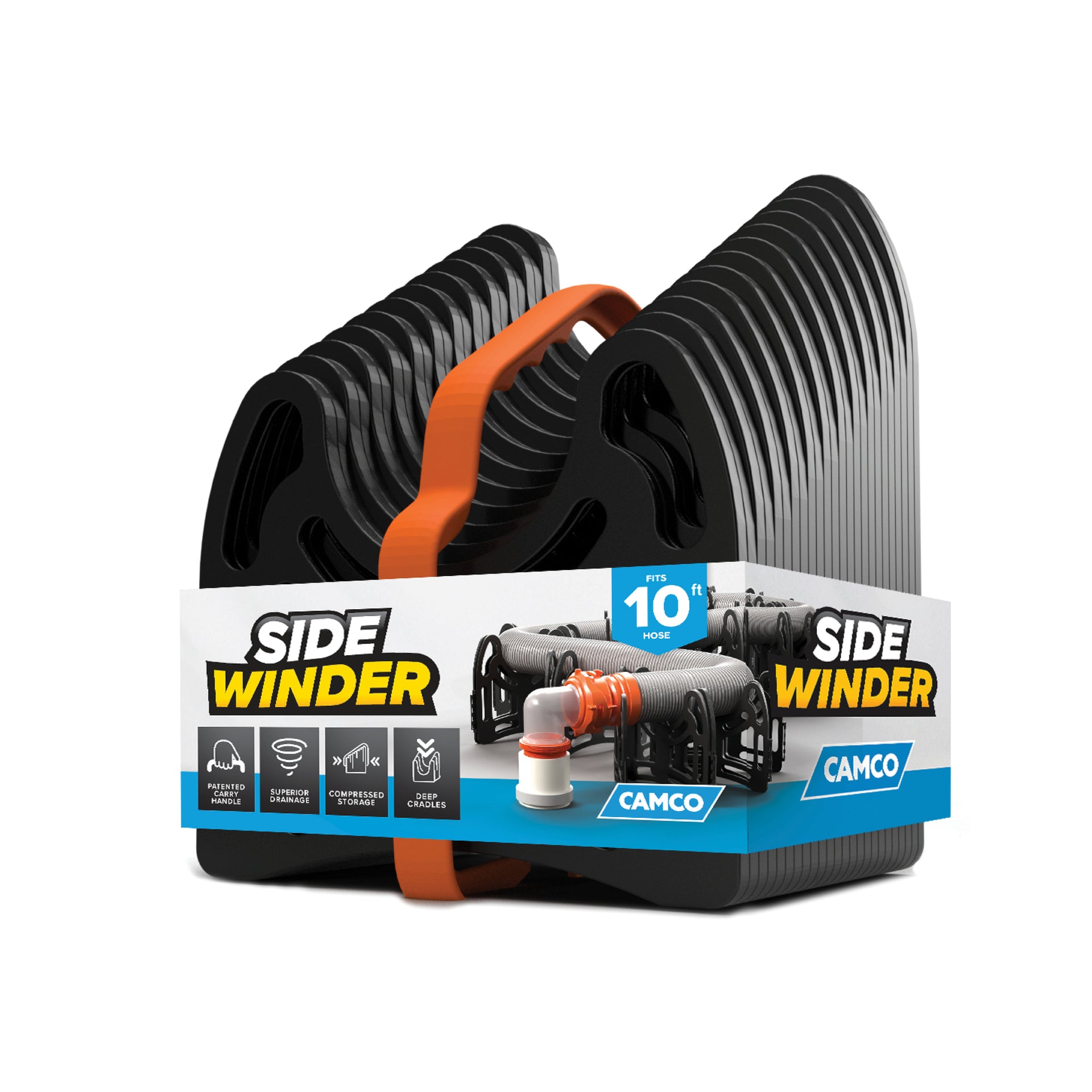 Sidewinder 10' Plastic Sewer Hose Support (E/F)