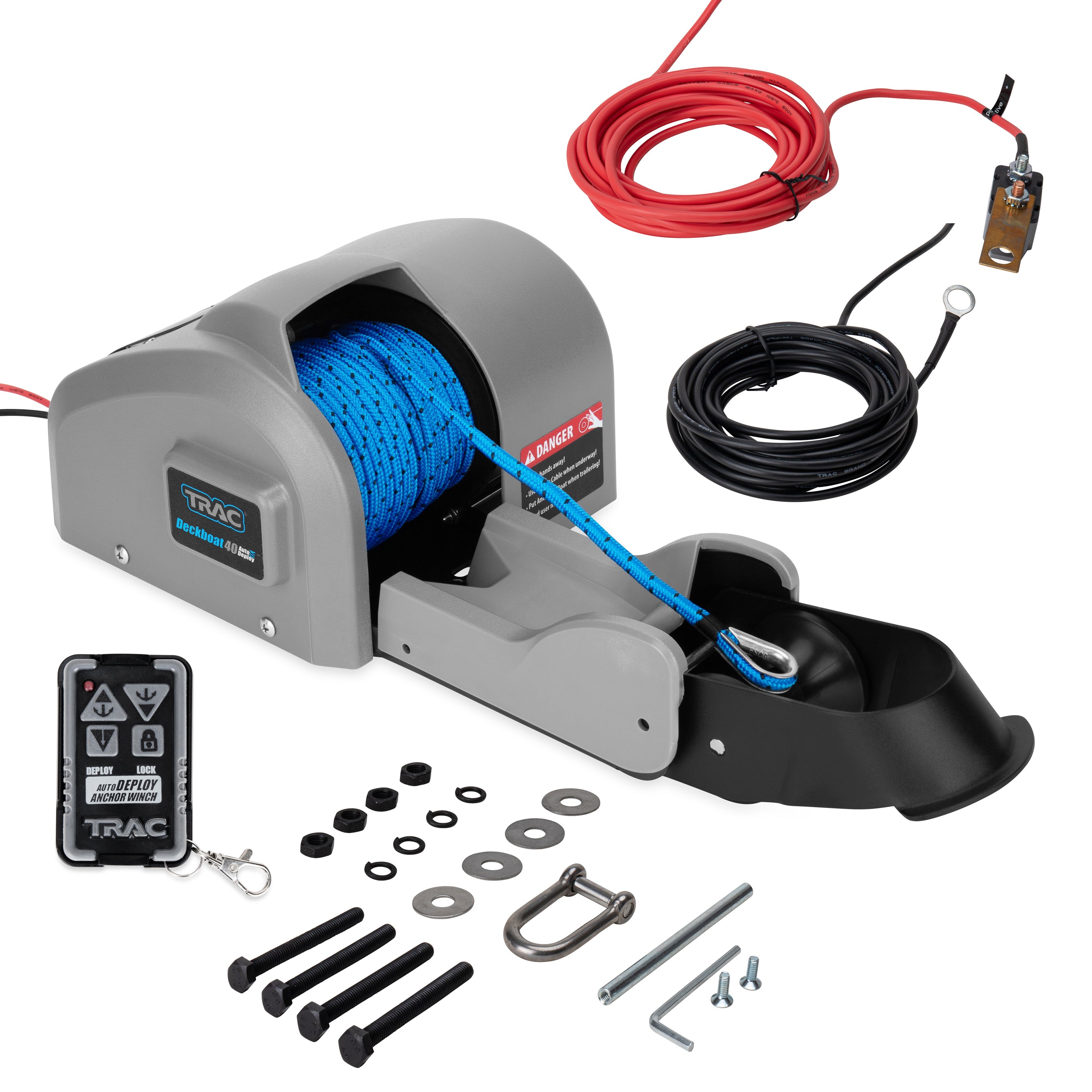 TRAC Outdoors Deckboat 40 AutoDeploy- G3 Electric Anchor Winch