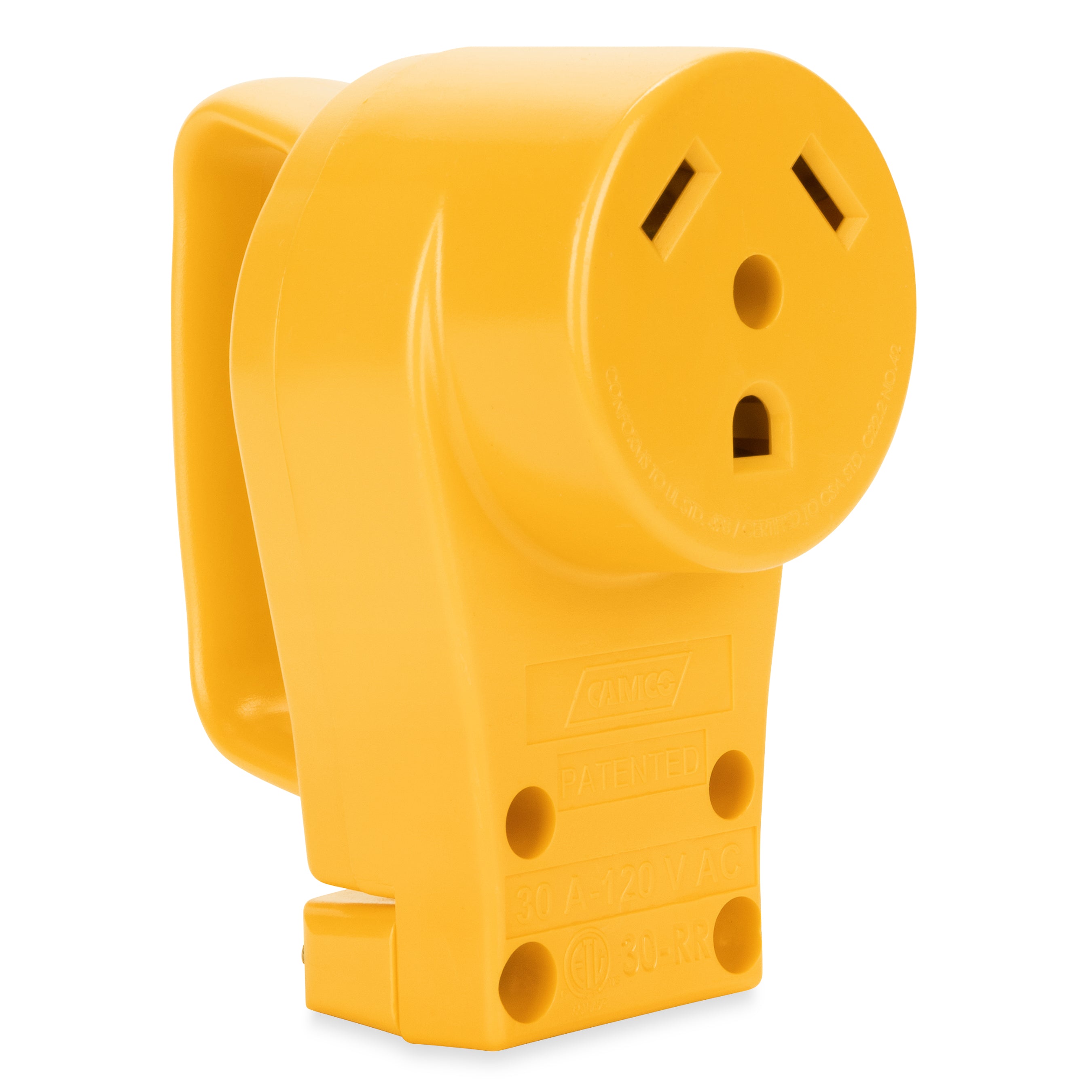 PowerGrip-Receptacle Fem Repl30A 125V/3750W(CLAM)cETLus(E/F)