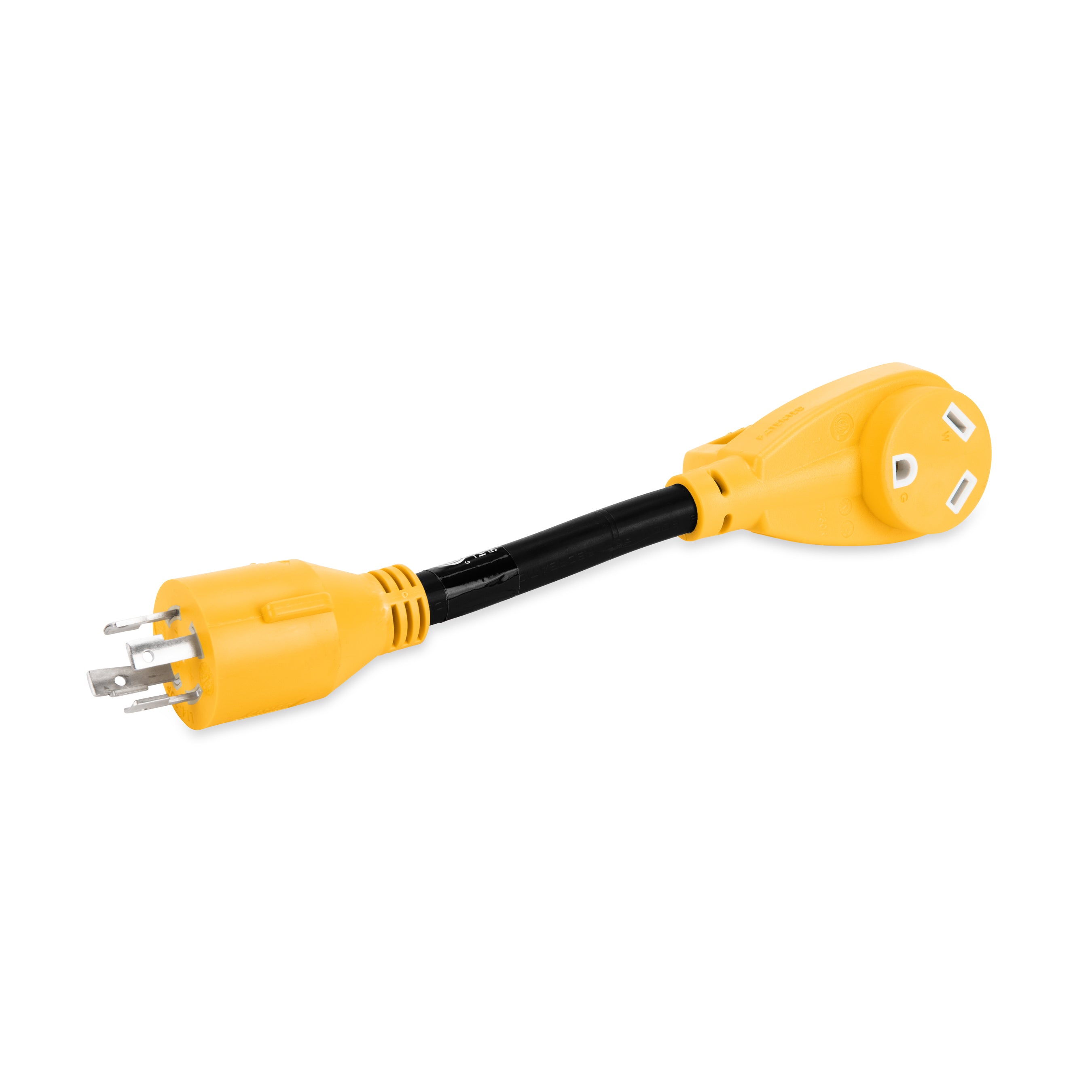 PowerGrip-GenAdptDB 12" 30AM 4-Prong/90F125V/3750WCardcETLus