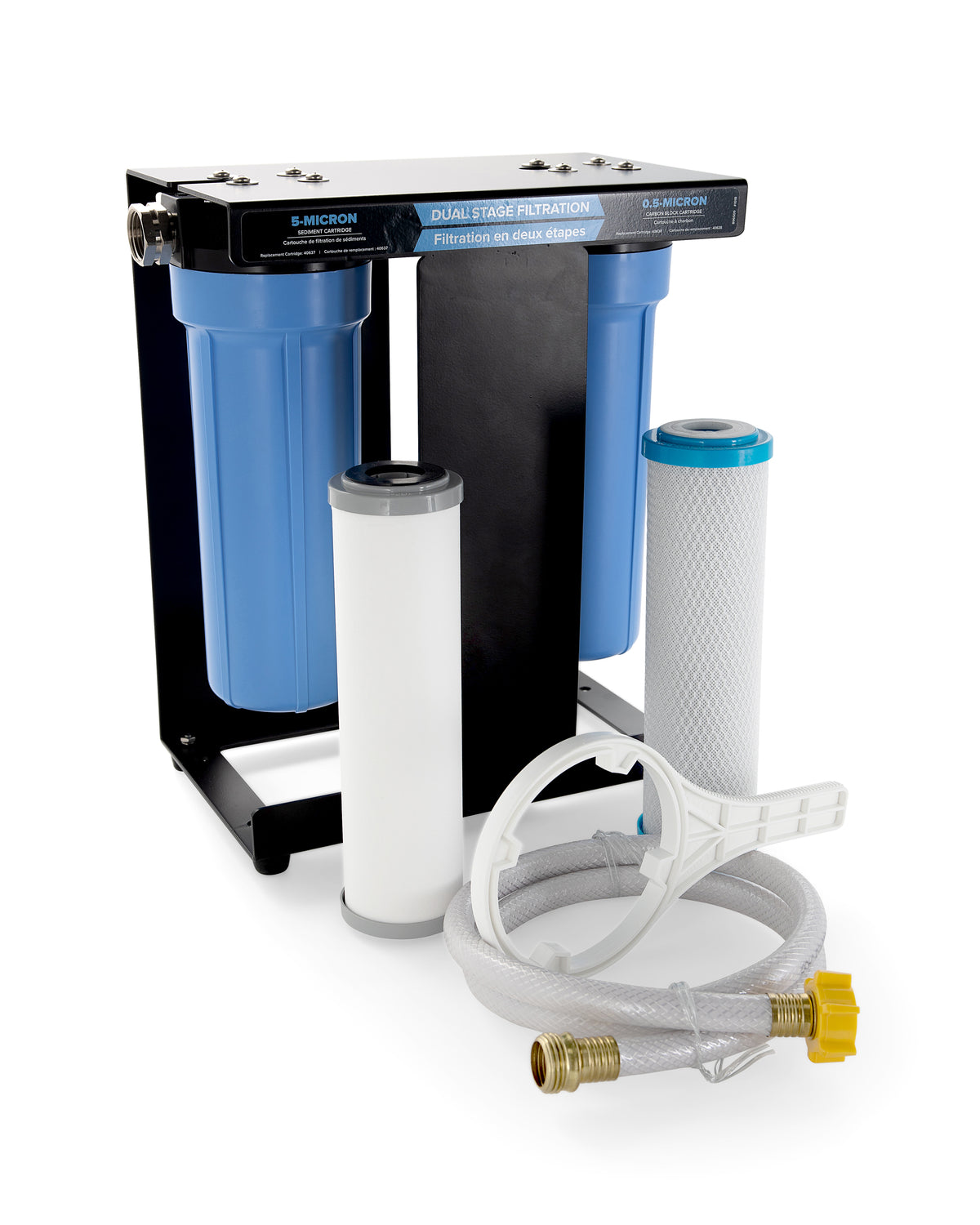 SPIROPURE Micron Spun Polypropylene Sediment Water Filter Cartridges, 20ct, 20" X 2.5" | Like